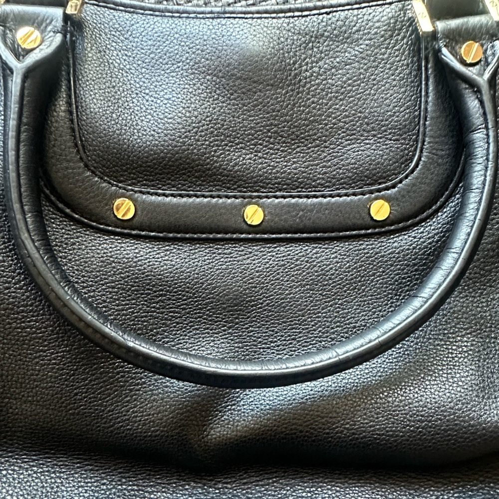 TORY BURCH Black Leather Handbag - Picture 10 of 16